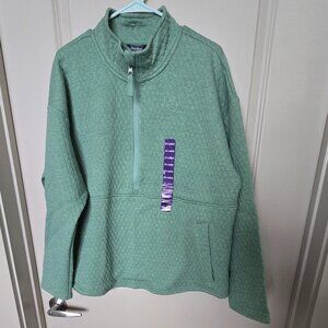 Eddie Bauer Quilted Half Zip